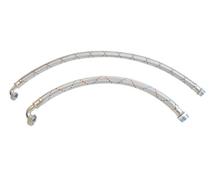 eds-flexeco aluminum wire hydrophore flex hoses (elbow type)